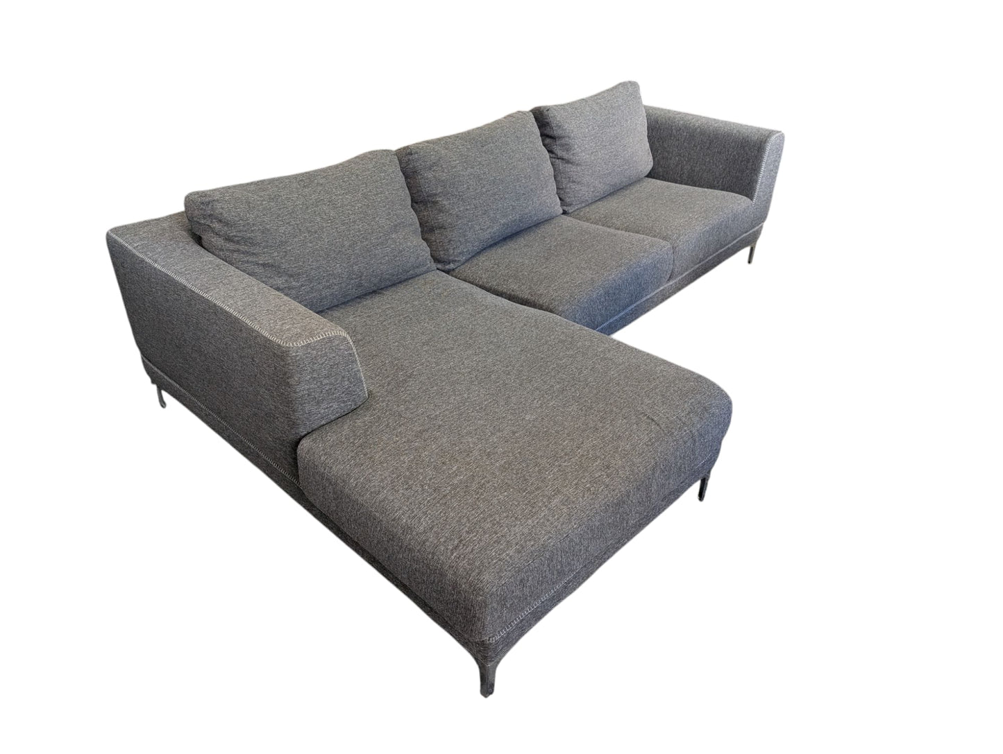 Graues Ecksofa Art.-Nr.284