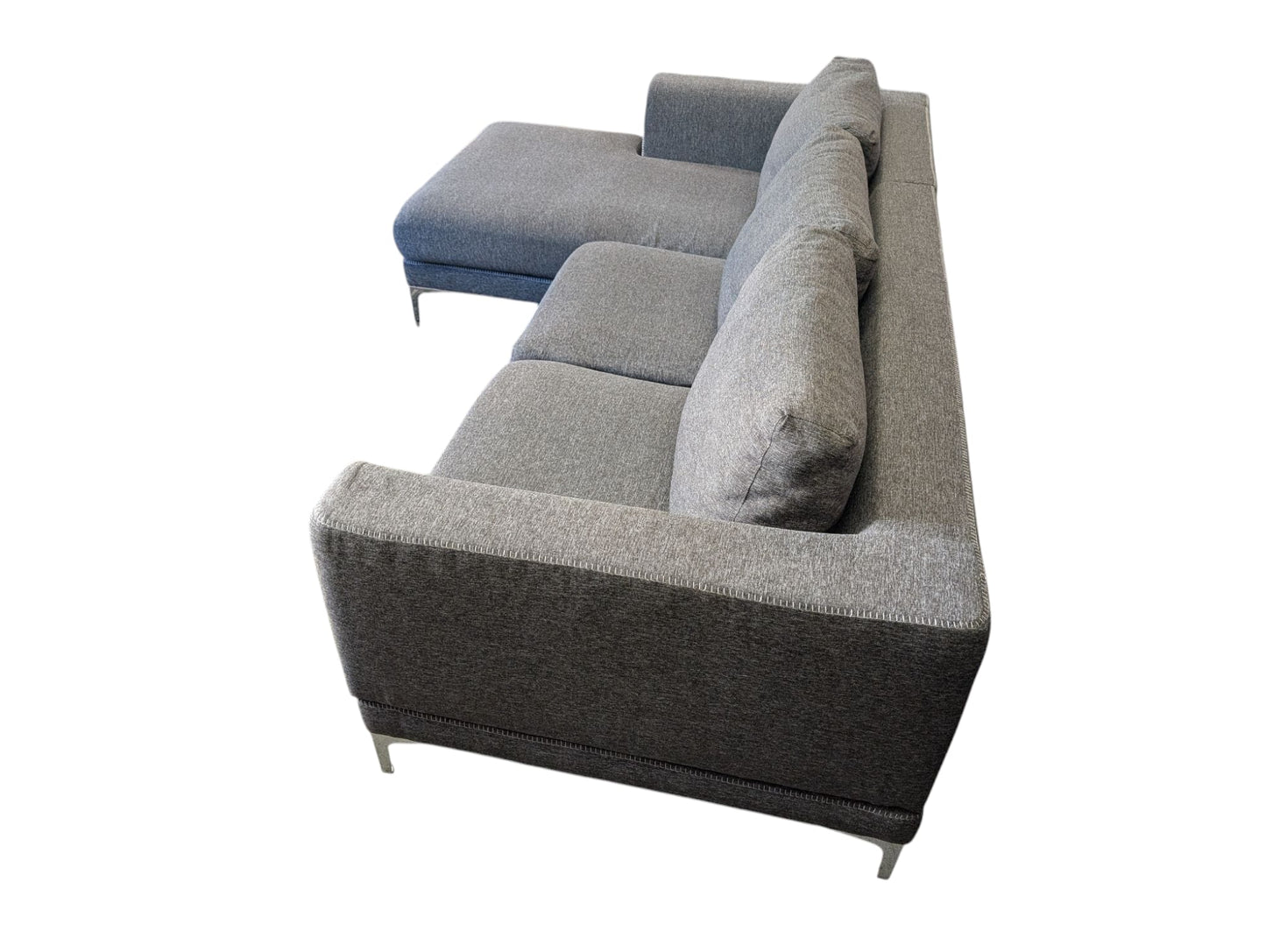 Graues Ecksofa Art.-Nr.284