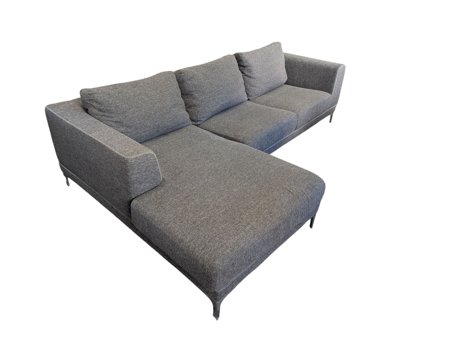 Graues Ecksofa Art.-Nr.284