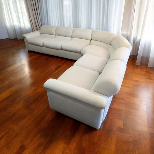 Hochwertiges Off-White Ecksofa Art.-Nr. 328