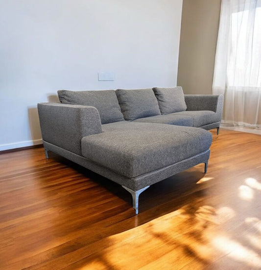 Graues Ecksofa Art.-Nr.284