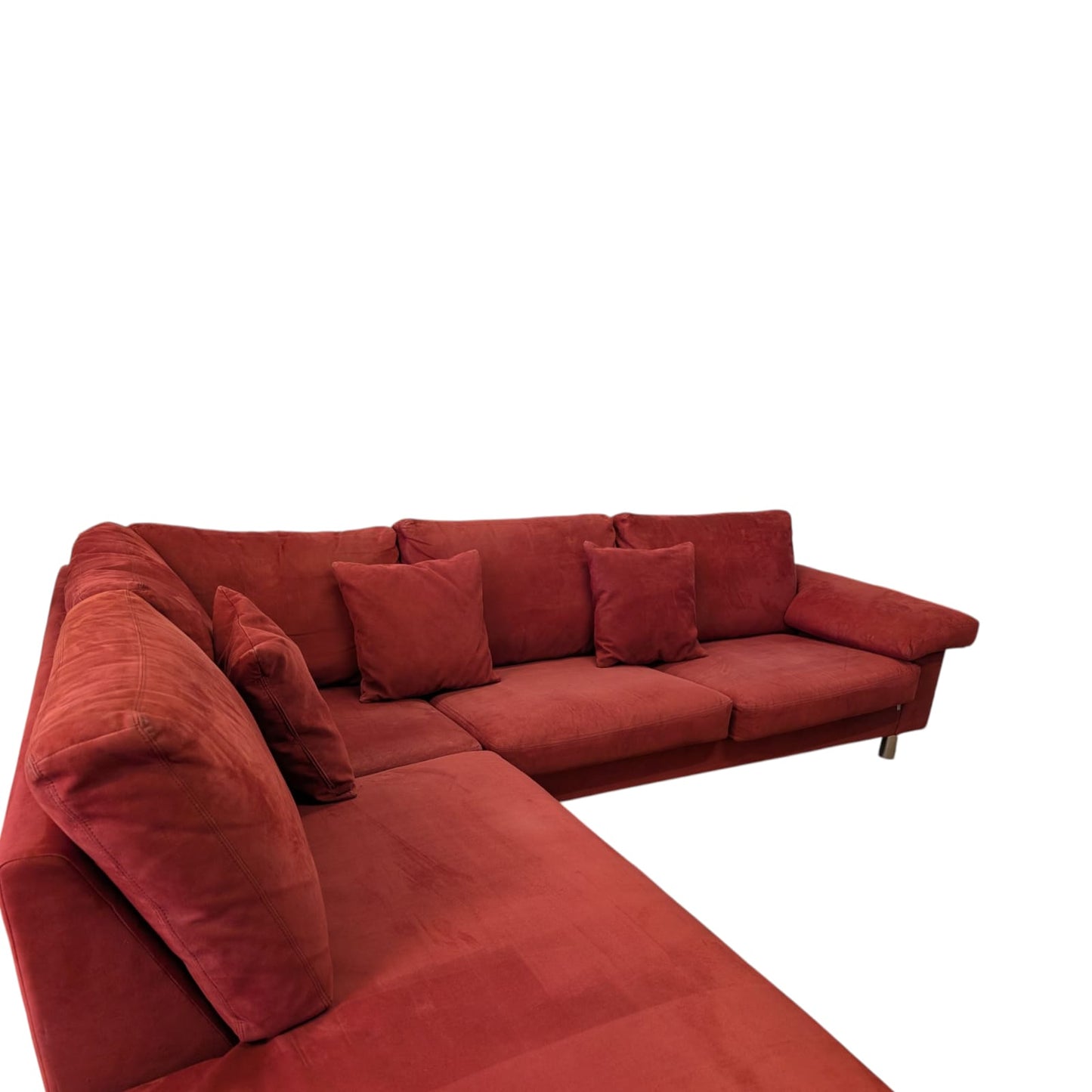 Ecksofa aus hochwertigem Alcantara von classics by Pfister Art.-Nr. 369