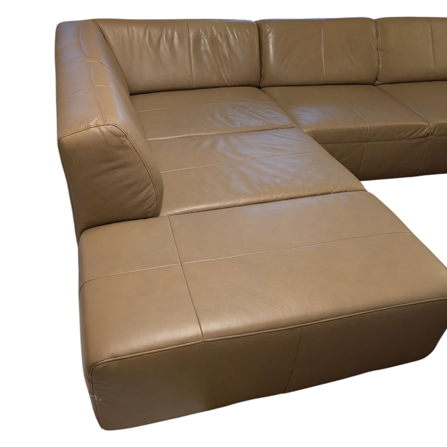 Ecksofa aus Echtleder Art.-Nr. 428