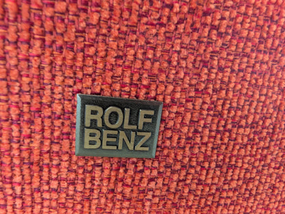 Design-Sessel von Rolf Benz in Orange Art.-Nr. 377