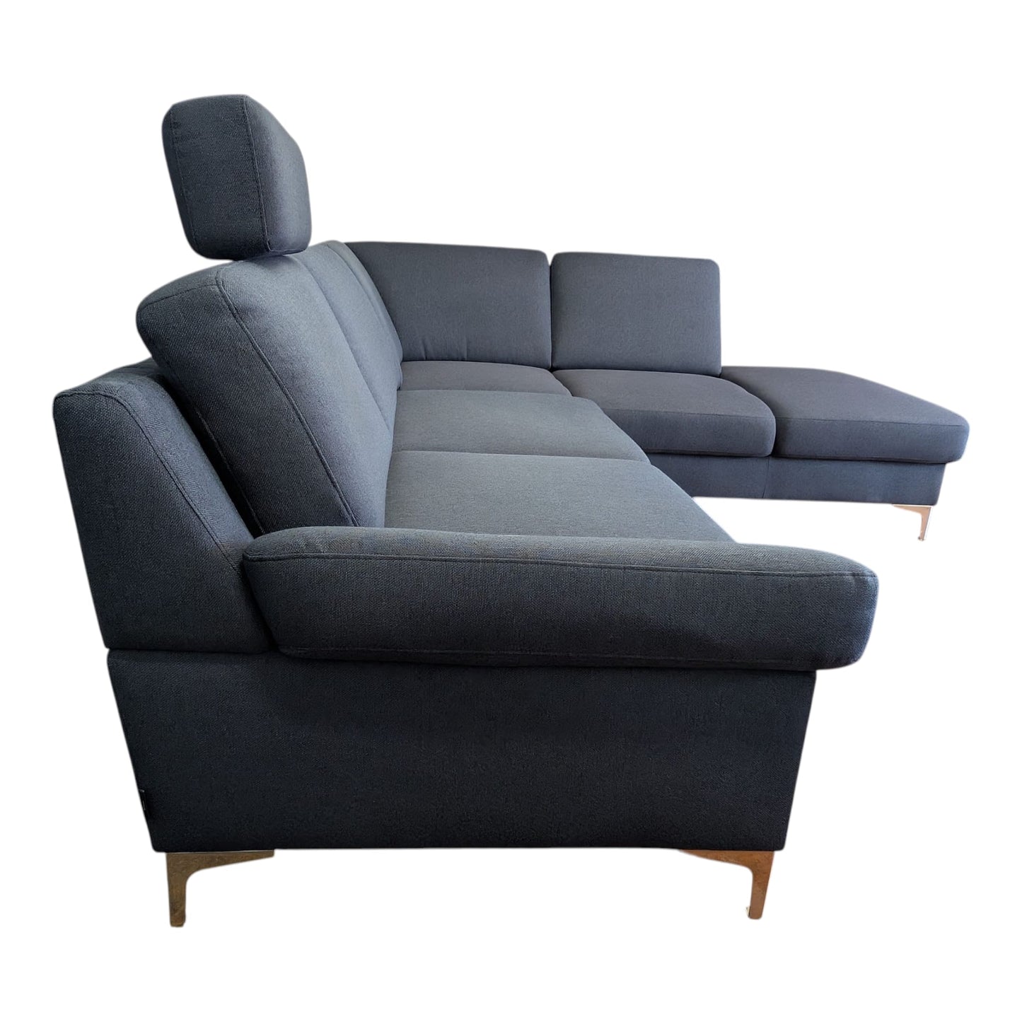 Hochwertiges Ecksofa in Dunkelblau von Pfister Art.-Nr. 385