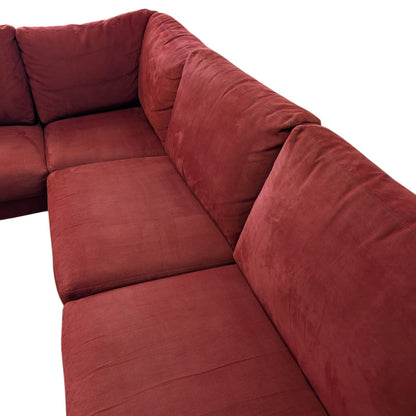 Ecksofa aus hochwertigem Alcantara von classics by Pfister Art.-Nr. 369