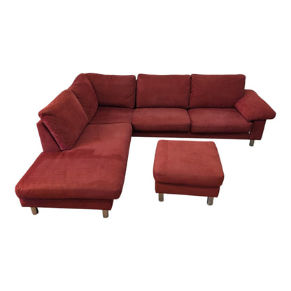 Ecksofa aus hochwertigem Alcantara von classics by Pfister Art.-Nr. 369
