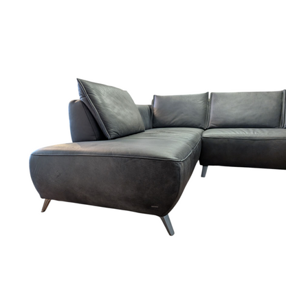 Designer-Ecksofa mit Hocker von Koinor Art.-Nr.336