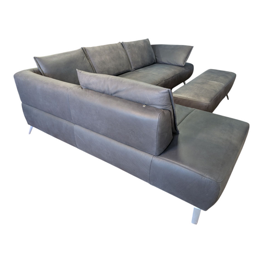 Designer-Ecksofa mit Hocker von Koinor Art.-Nr.336