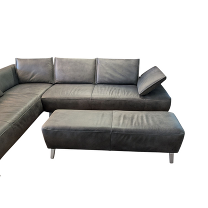 Designer-Ecksofa mit Hocker von Koinor Art.-Nr.336