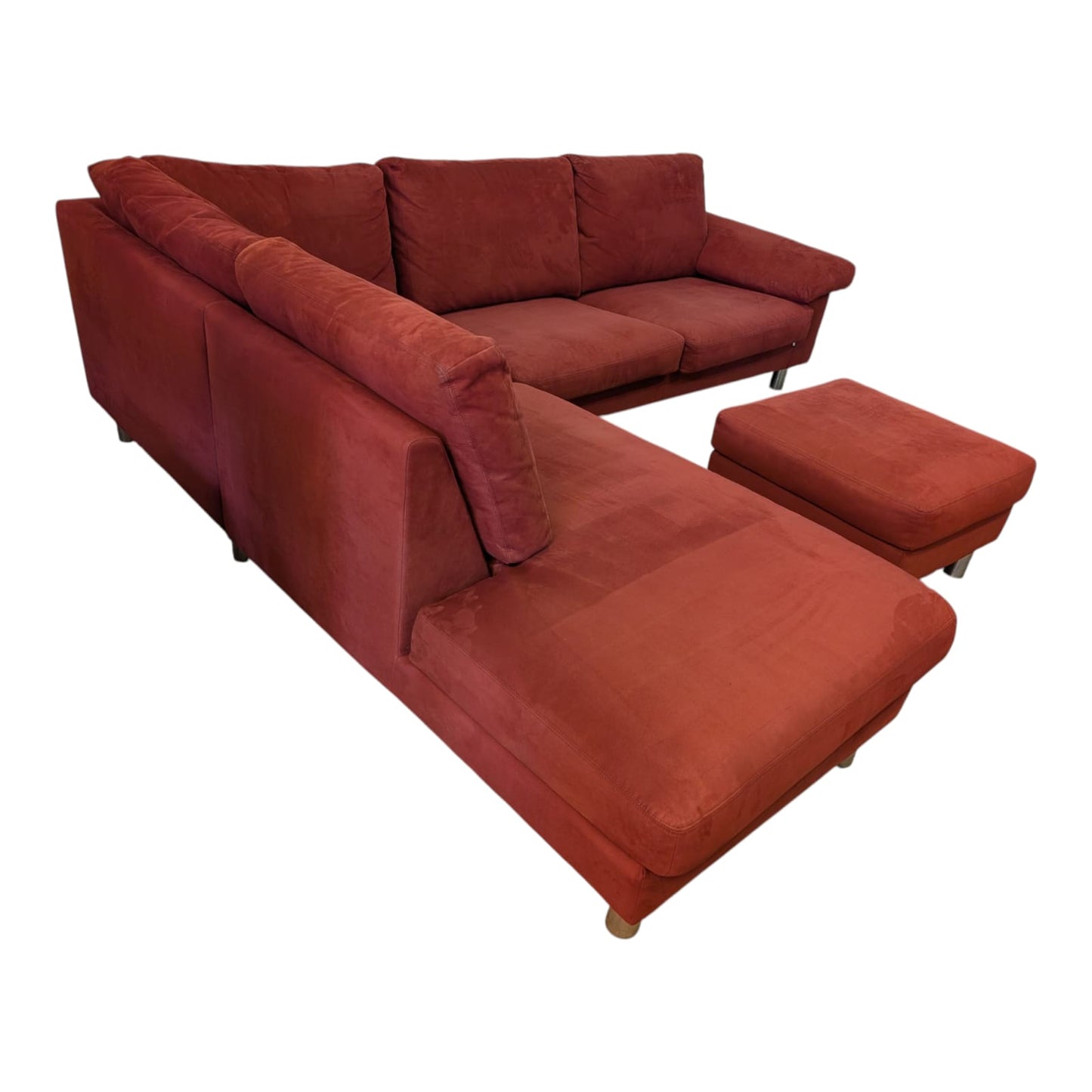 Ecksofa aus hochwertigem Alcantara von classics by Pfister Art.-Nr. 369