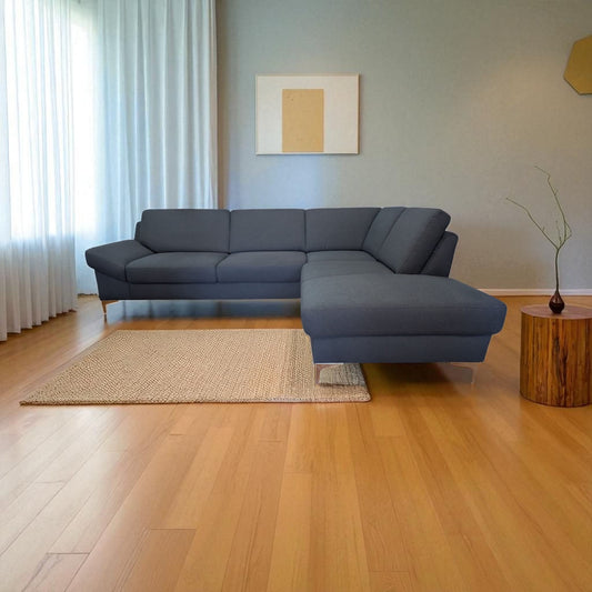 Hochwertiges Ecksofa in Dunkelblau von Pfister Art.-Nr. 385