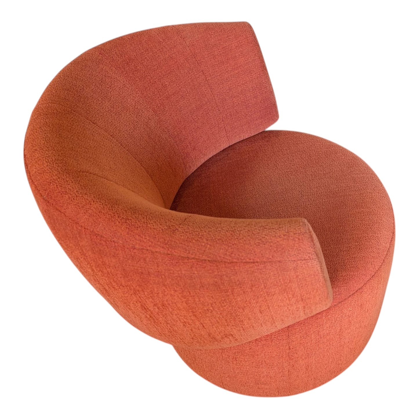 Design-Sessel von Rolf Benz in Orange Art.-Nr. 377