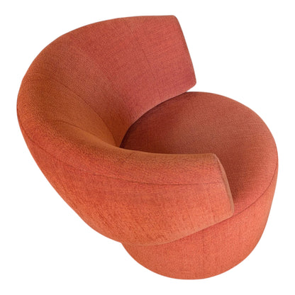 Design-Sessel von Rolf Benz in Orange Art.-Nr. 377