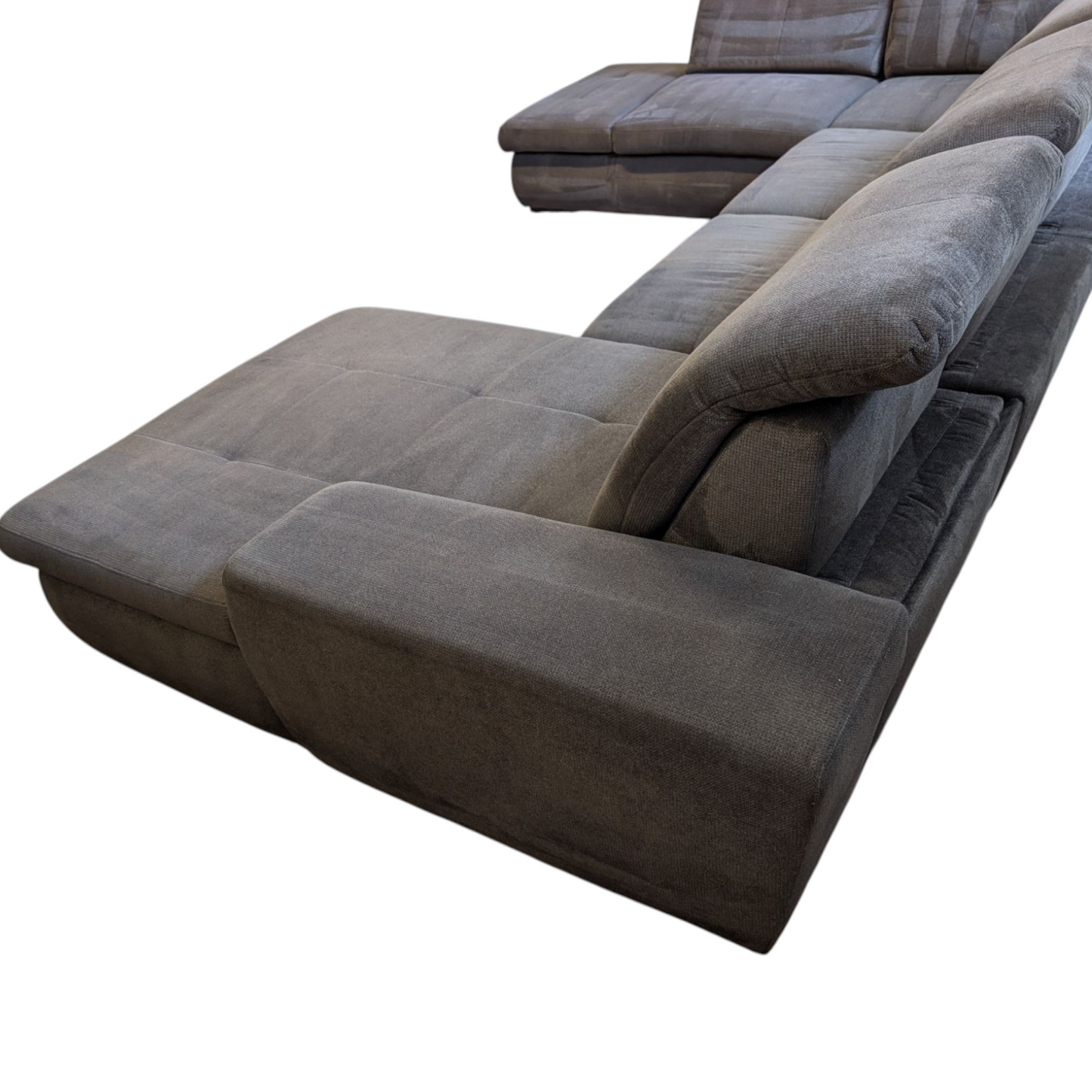 U-förmiges braunes Sofa mit Stauraum Art.-Nr.333