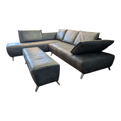 Designer-Ecksofa mit Hocker von Koinor Art.-Nr.336
