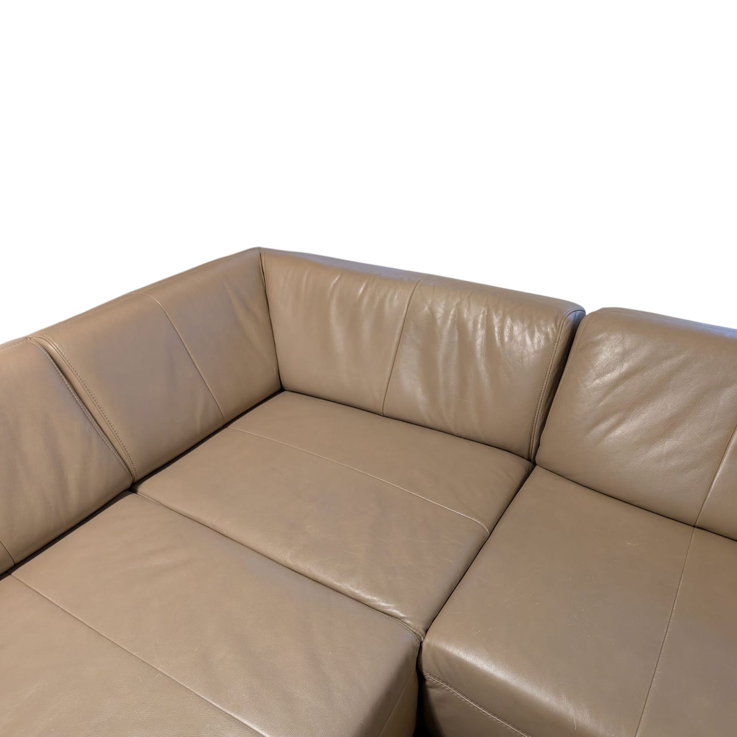 Ecksofa aus Echtleder Art.-Nr. 428