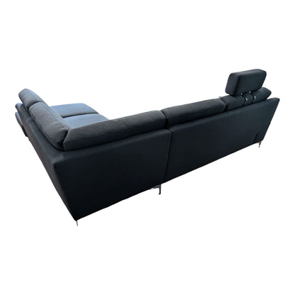 Hochwertiges Ecksofa in Dunkelblau von Pfister Art.-Nr. 385