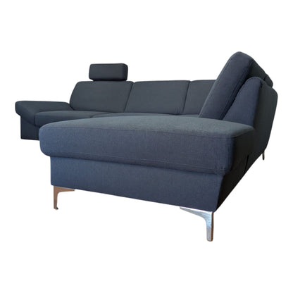 Hochwertiges Ecksofa in Dunkelblau von Pfister Art.-Nr. 385