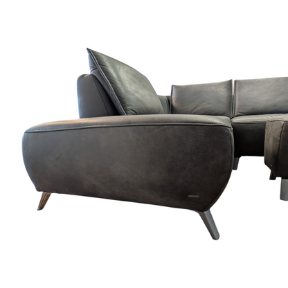 Designer-Ecksofa mit Hocker von Koinor Art.-Nr.336