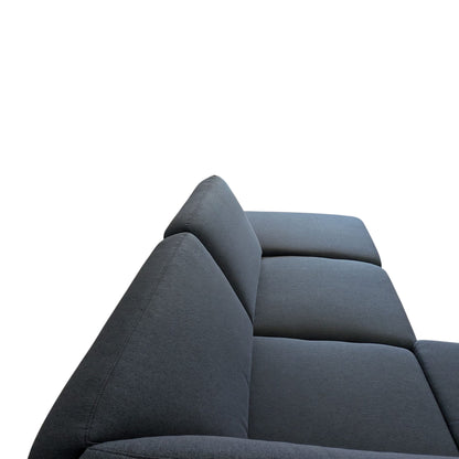Hochwertiges Ecksofa in Dunkelblau von Pfister Art.-Nr. 385